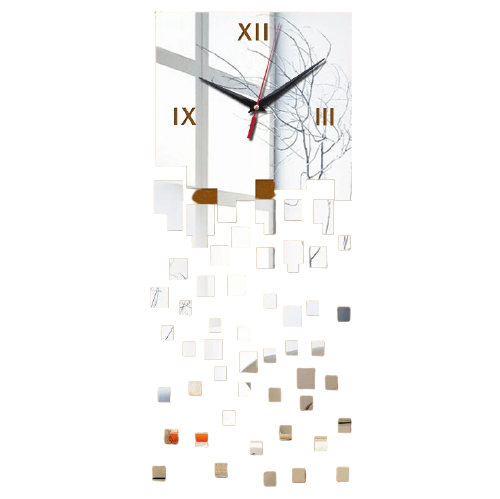 Sticker Horloge Geante