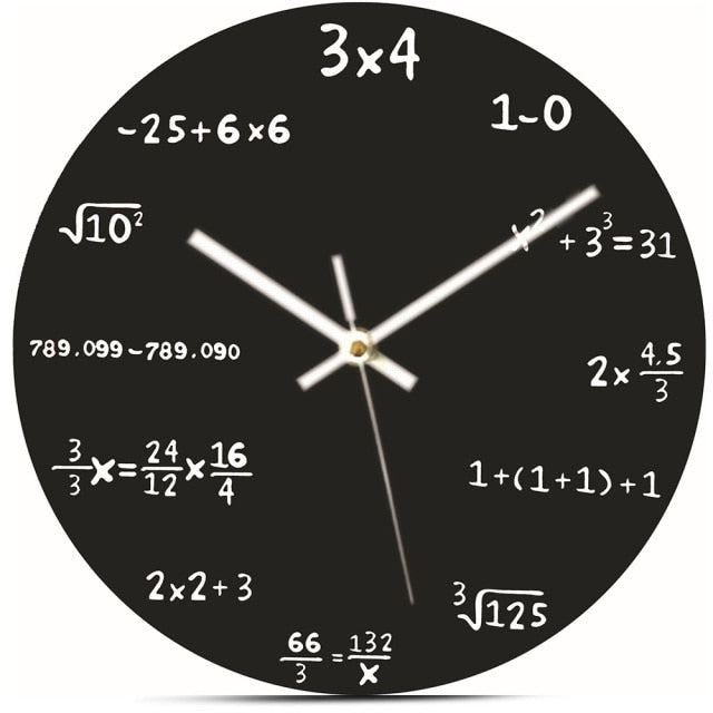 Horloge Mathématique