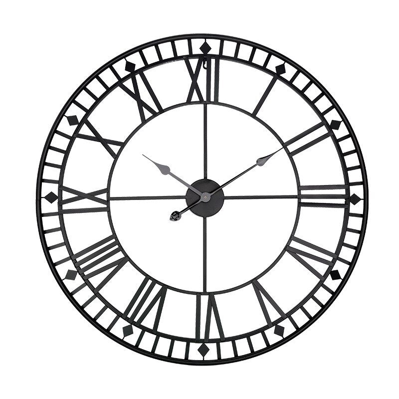 Horloge style industrielle 