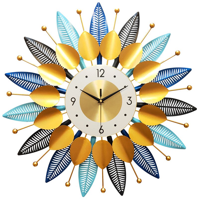 Horloge Murale Design Fleur de Luxe