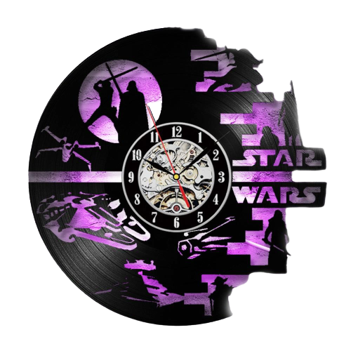 Horloge Vinyle Star Wars